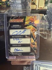 Leaf 2025 Baseball Nation Emergence 3/ Triple Autographed Cam Cannarella, Caden