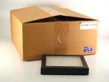 Box of 24 Riker Mount Display Case Shadow Box Frame Tray  5" X 4" X 3/4" #130BK