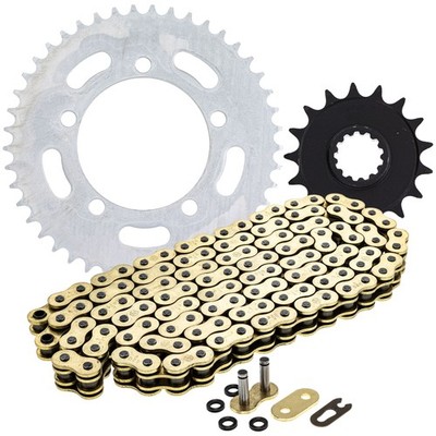Sprocket Chain Set for BMW S1000RR 17/45 Tooth 520 X-Ring Front Rear Combo Kit