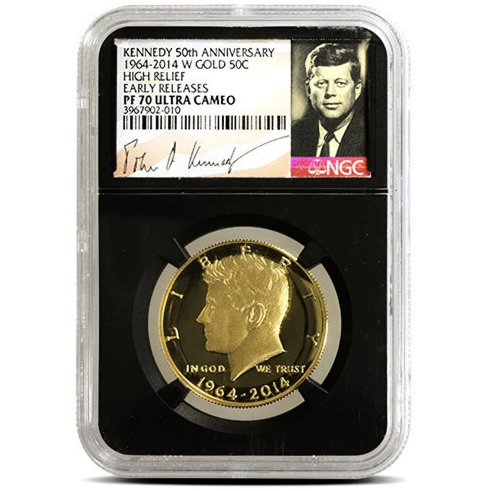 ち*る様 ケネディ50周年記念 2014年 NGC認定 Gold NGC 2014 Kennedy US Half Dollars (1964-Now) for sale | eBay