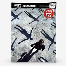Muse Absolution Sheet Music Song Book Guitar Tablature Edition Piano Vocal