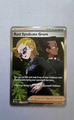 Rust Syndicate Grunt 112/084 Me05: Pitch Black Holo