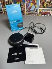 Amazon Echo Dot (3rd Gen, D9N29T) Smart Speaker With Power Plug