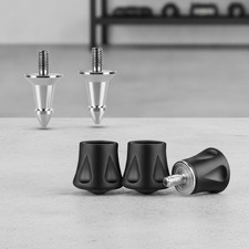 3 Pcs Tripod Spike Feet with 1/4"-20 Thread, Universal Anti-Slip Rubber Foot ...