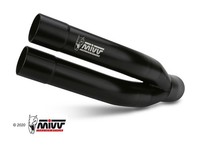 Auspuff Endtopf Mivv Double GUN Suzuki GSX-R 750 2008 - 2010