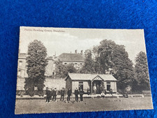 Dumfries DG2 vintage  postcard   BOWLING GREEN