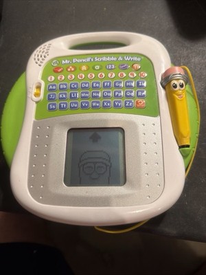 Leap Frog Mr. Pencil's Scribble And Write Tablet Educational Tool Toy