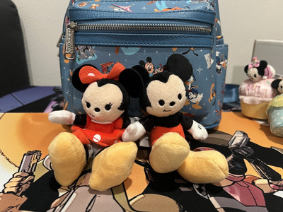 Loungefly Disney Parks Tsum Tsum Mini Backpack Magic Kingdom Loungefly Disney Parks Magic Kingdom Attractions Backpack w  main image 4
