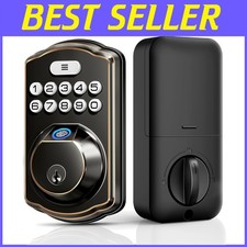 Easy Install Fingerprint Door Lock: Keyless Entry for Home and Rental Properties
