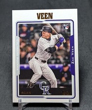 Zac Veen Rookie RC 2025 Topps Archives Baseball Card #280 Colorado Rockied