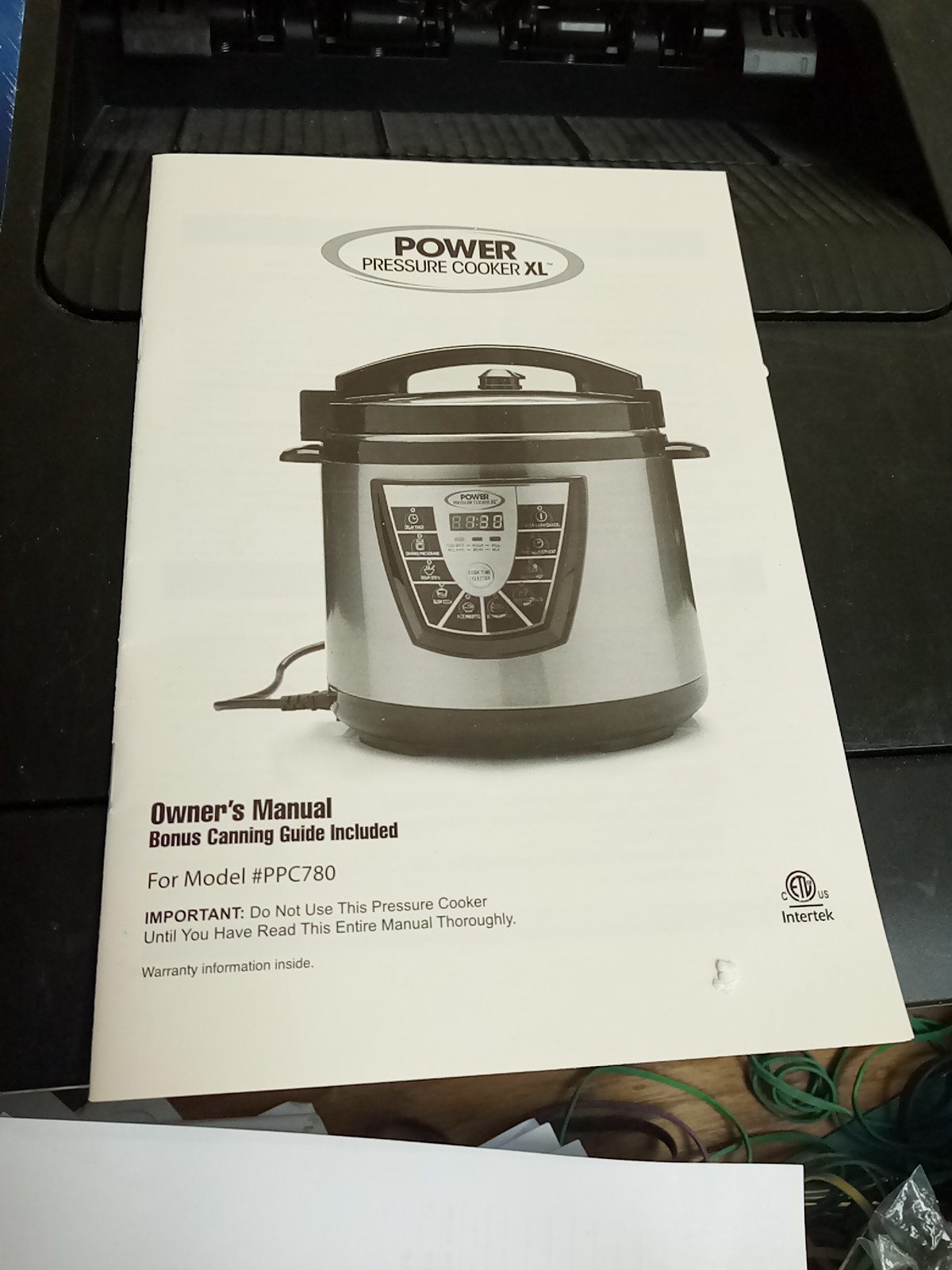 New TriStar Power Pressure Cooker XL PPC780 8 Qt. Red With Accessories Free Ship