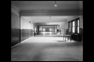 Northwestern High School,main corridor,educational facilities,Detroit,MI,c1911