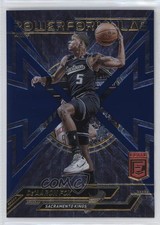 2022-23 Donruss Elite Power Formulas Blue 50/99 De'Aaron Fox #19 9o3