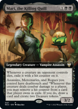 Magic MTG - Mari, the Killing Quill - MINT/NMINT - EN - FOIL