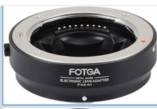 Electronic Lens Auto Focus Adapter Four Thirds 4/3 Lens to Micro M4/3 Camera ...