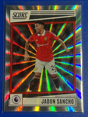 Panini Score Premier League 22/23 Silver Lazer Manchester Utd Jadon Sancho #137