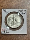1944 P Walking Liberty Half Dollar BU Uncirculated MS++ U.S. 50c Coin (Raw18121)