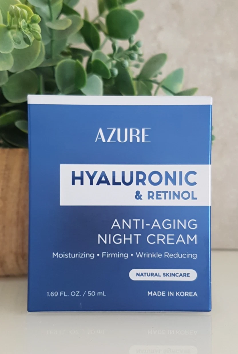 AZURE Hyaluronic & Retinol Anti-Aging Night Cream 50ml
Opens in a new window or tab