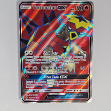 Pokémon TCG Turtonator GX 131/145 Guardians Rising Full Art Holo UR EN 2017