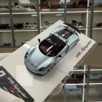#ad BCP 1:64 porsche 918Spyder resin car model decoration collection $118.99