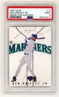 1997 Leaf Dress for Success Ken Griffey Jr 2031/3500 PSA 9 Mint HOF SP Card #12