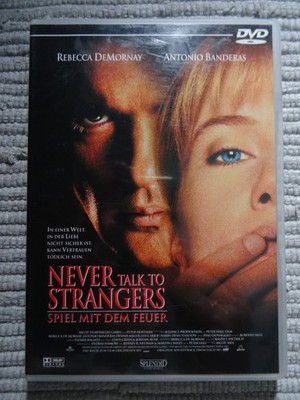 Never talk to strangers Antonio Banderas Rebecca DeMornay neuwertig DVD