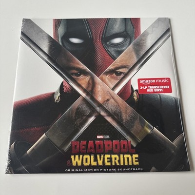 Deadpool Wolverine Original Soundtrack 2LP Colored Vinyl, New Sealed