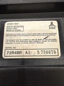 Atari 7800 ProSystem Console Fully Tested Good Case Works! Ships FREE! Fun!