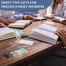 100 Pcs Romans Road to Salvation Bookmarks Easter Gospel Tract Cards for Evan...