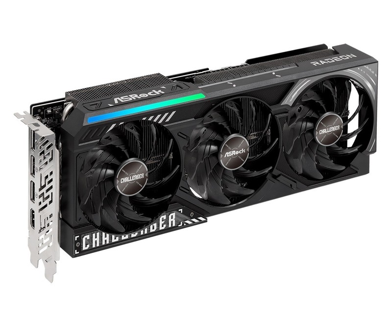 ASRock RX9070XT CL 16G Challenger Radeon RX 9070 XT 16GB GDDR6 Graphics Card