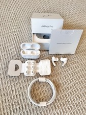 Apple AirPods Pro 2 Active Noise Cancelling Earbuds w/ Hearing Aid Feature White