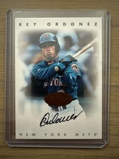 1996 Leaf Signature Series Autographs - Rey Ordonez - Bronze (AU) Rookie Card. rookie card picture