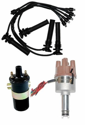 Neuer elektronischer Verteiler Zündkabel und Spule für Citroen H, HY, Traktion