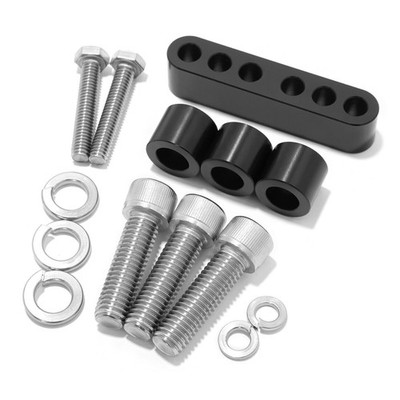 Fahrer Trittbrett Spacer 3/4'' Verlängerung für Harley Touring ElectraGlide 92-08