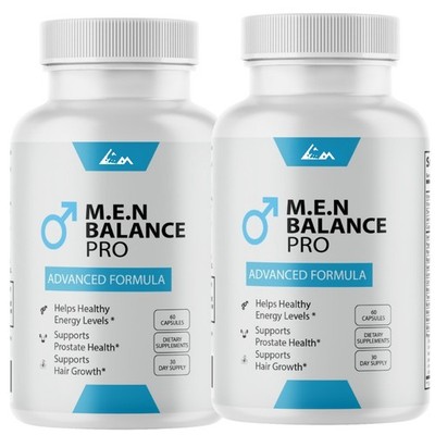 M.E.N Balance Pro Supports Healthy Prostate Function Supplement - 2 Bottles