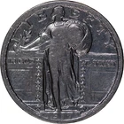 1917 Type 2 - 25c Standing Liberty Silver Quarter ~ Fine Details