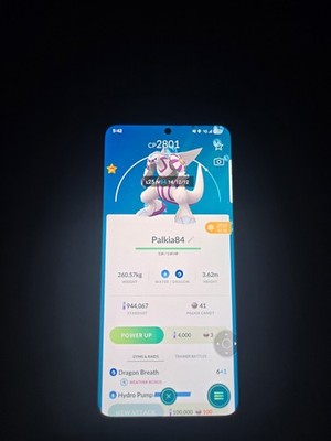 Palkia 2019 Pokemon GUARANTEED LUCKY Go Pokémon Registred Only