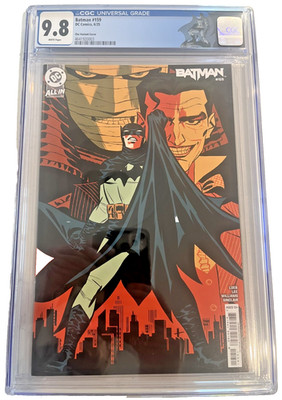 Batman #159 1:25 Cho variant CGC 9.8 Hush 2 Cover G Jim Lee Loeb 2025 DC Comics