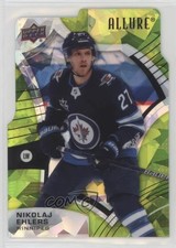 2021-22 Upper Deck Allure Green Rainbow Die-Cut 36/99 Nikolaj Ehlers #91 0cq4