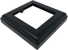 ADPBS4 Aluminum 4X4 Post Skirt Base, 1 Count ...