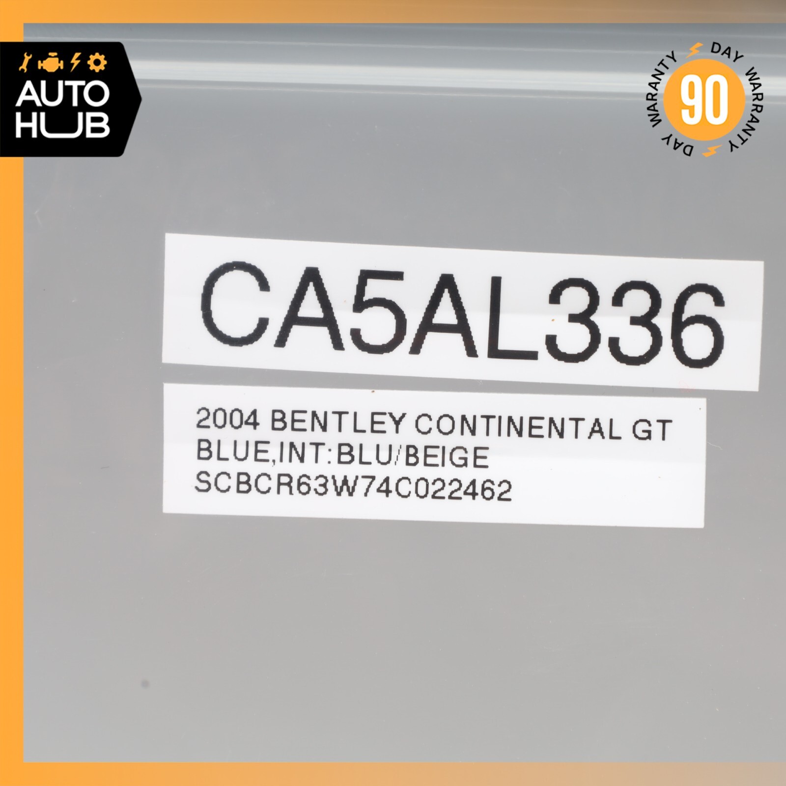03-12 Bentley Continental GT GTC Steering Column Adjustment Switch OEM