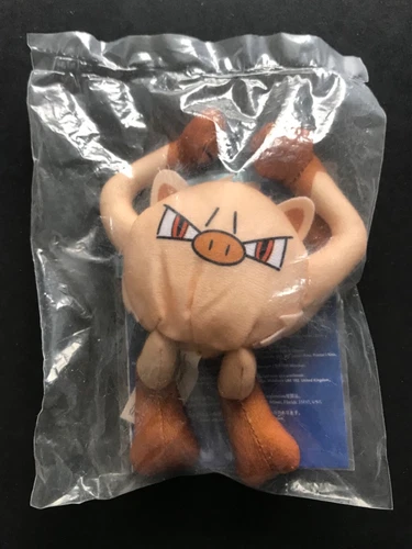 Mankey Burger King Plush Keyring Pokemon World 2000 Kanto SEALED NEW