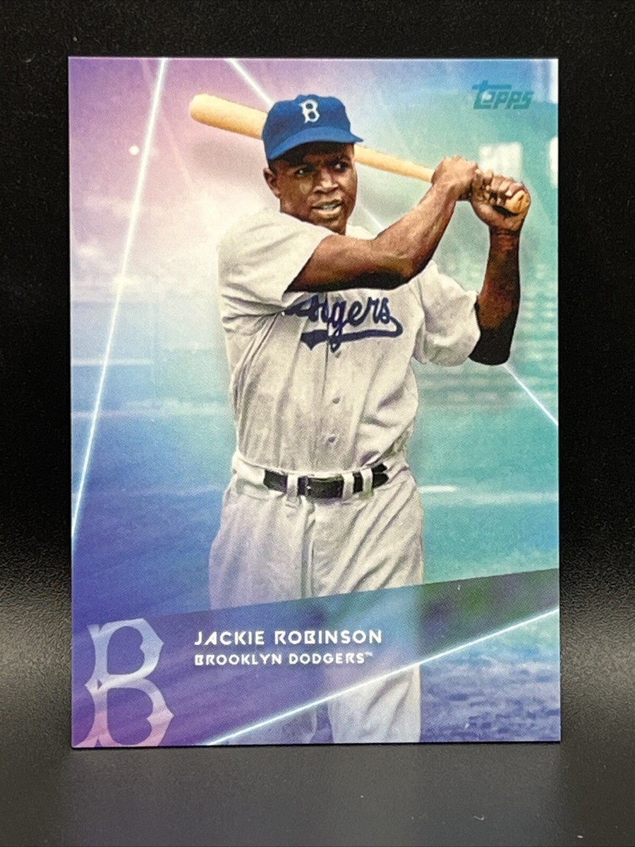 Jackie Robinson 2020 Topps X Steve Aoki #89 Baseball Card Brooklyn