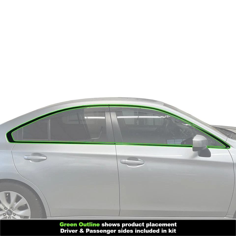 VENTANA CROMADA CRUX MOTORSPORTS BORRAR PARA 2015-2019 SUBARU LEGACY Foto 3 de 3