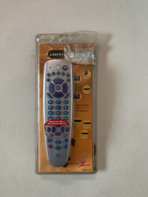 Universal Remote Control ZENITH ZEN777 Learning Remote 7 NEW