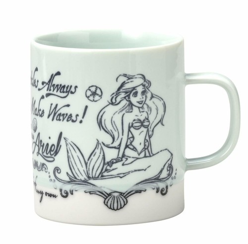 Tazza tazza Sango Toki Disney antica principessa Ariel 340 ml 3263-11 MADE IN JAPAN - Foto 1 di 2