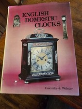 English Domestic Clocks by Herbert Cescinsky, Malcolm R. Webster 1976 HB DJ