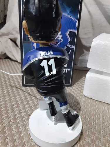 San Jose Shark - Owen Nolan 11 "Calls His Shot" Bobblehead Bobble Head 2019 - Picture 6 of 7