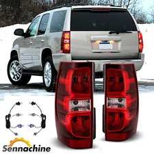 Pair Tail Lights Rear Brake Lamps Set for 07-14 Chevy Tahoe /Suburban Left Right