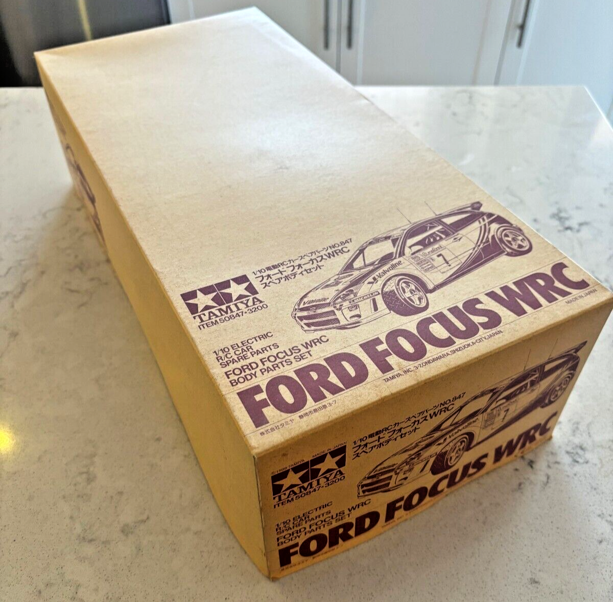 50847 Tamiya 1/10 R/C Ford Focus WRC Body Parts Set TL01 58241 | eBay